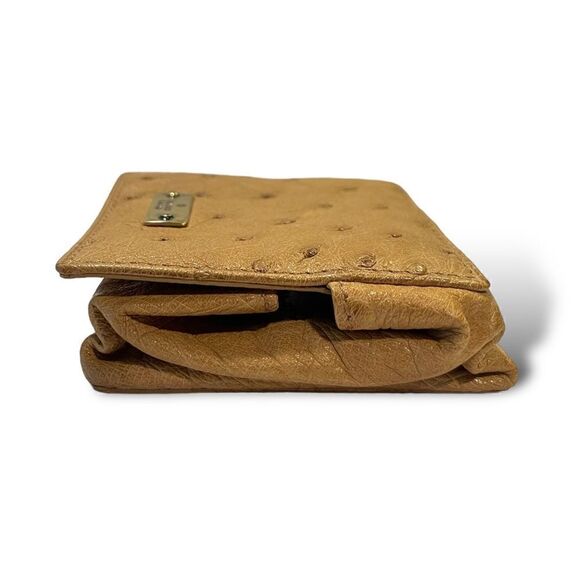 GUCCI Vintage STUNNING & RARE Ostrich Coin Case/iPod Case 🦄😍 - Picture 10 of 13